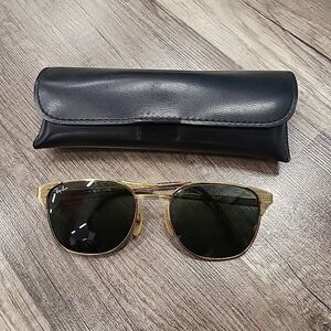 Vintage Ray-Ban Classic Met Arista W0386 Signet Sunglasses 52mm